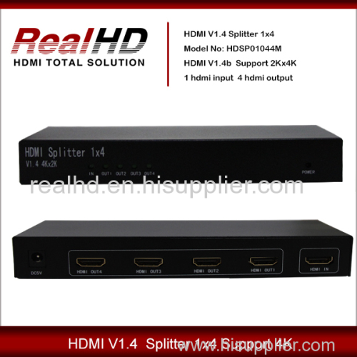 4k hdmi splitter video splitter 1x4 4 hdmi out splitter 1x4