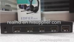 4K 4 port UHD(3840x2160) hdmi splitter 1x4 with hdcp key