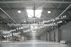 Prefabricated Industrial Steel Buildings Single Span Steel Structural Buildings For Warehouse