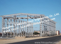 Prefabricated Industrial Steel Buildings Single Span Steel Structural Buildings For Warehouse