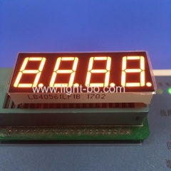 Super bright orange 4 digit 7 segment led display 0.56