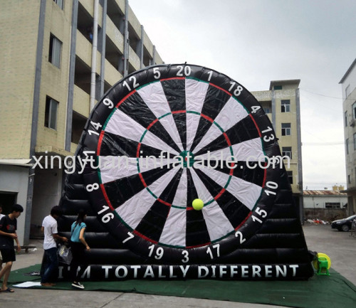 7m 23ft Mash Up Foot Dart Inflatable Soccer Dart Boards For Sale