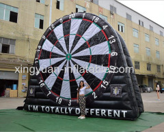 7m 23ft Mash Up Foot Dart Inflatable Soccer Dart Boards For Sale