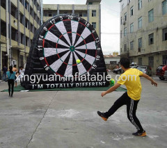 7m 23ft Mash Up Foot Dart Inflatable Soccer Dart Boards For Sale