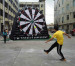 Giant Inflatable Darts Board For Soccer Foot Dart