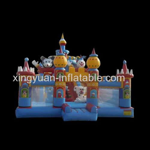 Catoon Style Funcity Inflatable Playground