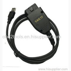 VCDS 17.8 VAGCOM 17.8 VAG 17 OBD2 diagnostic interface for Audi VW Skoda Seat support English and Deutsch