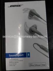 Wholesale Bose SoundSport In-Ear Earphone Headphones For Apple Devices With Mic Frost White