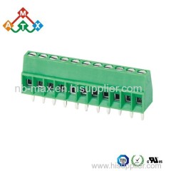 2.54mm PCB screw terminal block connector