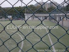 Pvc coated stainless steel wire mesh chain link fence