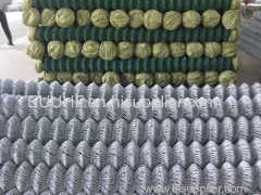 hot sale pvc coated used chain link fence for sale