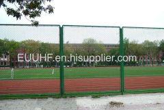 High Security PVC Coated cheap Galvanized Chain Link Fencing in Garden