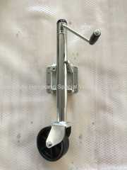 Rubber Wheel Side Wind Trailer Jack