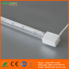 quartz glass short wave infrared PET lamps