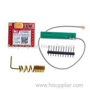 Smallest Sim800L GPRS GSM Module Microsim Card Core Board Quad-band TTL Serial Port With PCB Antenna