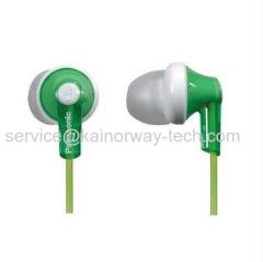 Wholesale Panasonic RP-HJE120-G Ergo-Fit Inner Ear Headphones Stereo Earbuds Green