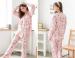 Cotton Women Maternity Pajamas Autumn and winter Nursing Pajamas Breastfeeding colthes Maternity wear