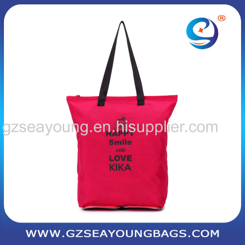 2017 Latest Design Fashionable Lady's Shopping Bag