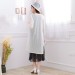 Maternity Nursing Dress cotton Lace Breastfeeding Clothes Spring and Autumn Nursing Dress For Pregnant Women