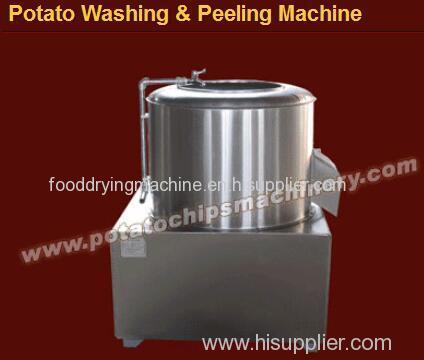 Potato Washing & Peeling Machine