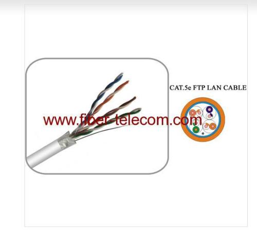 F/UTP 4Pairs cable category5E PVC Sheath