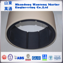 marine water lubrication cutless rubber bearing stainless steel shell stern sturn bearings marine ship parts for ships