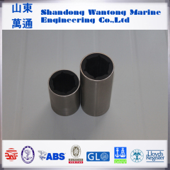 marine water lubrication cutless rubber bearing stainless steel shell stern sturn bearings marine ship parts for ships