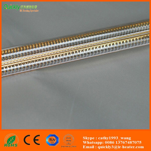 quartz heating tube heater for ink drying