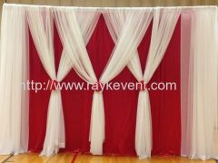 wholesale pipe and drape wedding stage backdrop kits decoration wedding events drapery