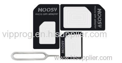 4-IN-1 Nano SIM Card Adapter Micro SIM Adapters for iphone 4 4S 5 6 6S