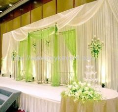 pipe and drape backdrop kits for wedding event decoration