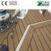 Synthetic Wood Teak Boat Marine Waterproof PVC 190*5mm Flooring Decking with Black Stripes