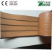 Synthetic Wood Teak Boat Marine Waterproof PVC 190*5mm Flooring Decking with Black Stripes