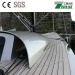 Synthetic Wood Teak Boat Marine Waterproof PVC 190*5mm Flooring Decking with Black Stripes