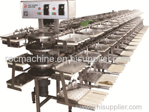 R-9988C-N Three-Dimen Sional Stainless Assembly Line/shoe production line