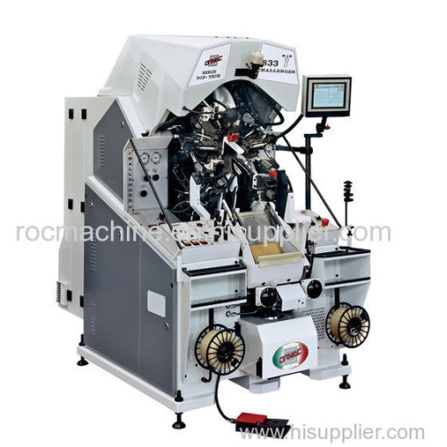 Automatic Computer Program Toe Laster / Toe Lasting Machine