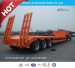 3 Axle 80 Ton Lowbed Semitrailer or Lowbed Semi Truck Trailer