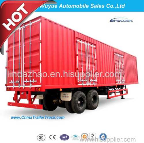 Box Van Truck Semi Trailer or Van Semi Truck Trailer