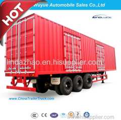 Box Van Truck Semi Trailer or Van Semi Truck Trailer