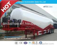 3 Axle 55cbm Dry Bulk Cement Semitrailer