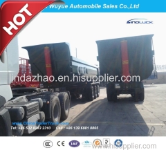 3 Axle Front Tipping or Rear Dump Semi Trailer Big Volume Dumper