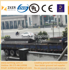 copper clad steel flat strap conductor