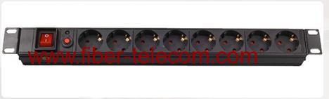 19" Germany type PDU socket 8 ways