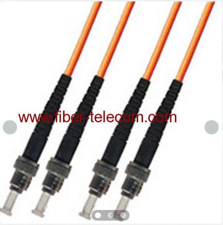 ST-ST Multi Mode Duplex Fiber Optic Patch Cord