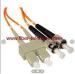 SC-ST Multi Mode Duplex Fiber Optic Patch Cord