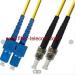 SC-ST Single Mode Duplex Fiber Optic Patch Cord