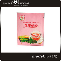 The smart logo tea wrap package aluminum sachet