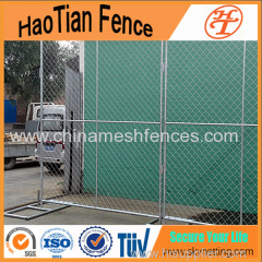 Hot-dipped Galvanized Temporary Chain Link Fence