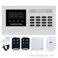 GSM alarm system with 99wireless zone