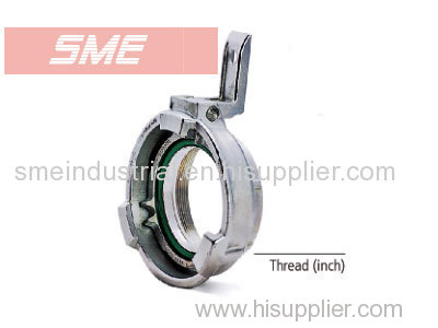 Clamping Ring with 90° Bend Level and Female Thread (MK)